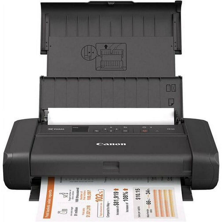 Canon PIXUS TR150 ポータブルプリンター Canon PIXMA TR150 Wireless Inkjet Printer - Wi-Fi and Computer
