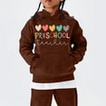 thumbnail image 5 of Kids Cartoon Print Hoodie Long Sleeve Pocket Fleece Pullover For Boys Girls, 5 of 5