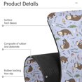 thumbnail image 4 of Yayeee Faucet Mat for Kitchen Sink 30" Diatomite Long Splash Guard Pad, Purple Otters Pattern, 4 of 7