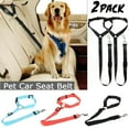 thumbnail image 2 of PrePat 2Pcs Dog Car Safety Seat Belt Restraint Harness Leash Travel Clip for Pet Cat US, 2 of 12