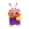 thumbnail image 3 of Bolso pequeño tejido para teléfono, bolso de viaje ligero y hecho a mano para mujer Estilo B, 3 of 7
