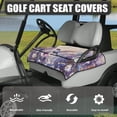 thumbnail image 3 of Whosucclay Hummingbird Daisy Cover, Elastic Easy to Install Golf Cart Seat Protector for Most 2-Seat Golf Carts Durable Golf Cart Seat Towel Blanket, 52.36"x 32.28", 3 of 7