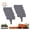 Stone-look Cement Gray, variant on Garden Edging Border Plastic No Dig Interlocking with Stakes Stone Look Cement Gray 10PC