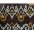 thumbnail image 4 of oneOone Georgette Viscose Fabric Diamond & Swirl Ikat Printed Fabric 1 Yard 42 Inch Wide, 4 of 4