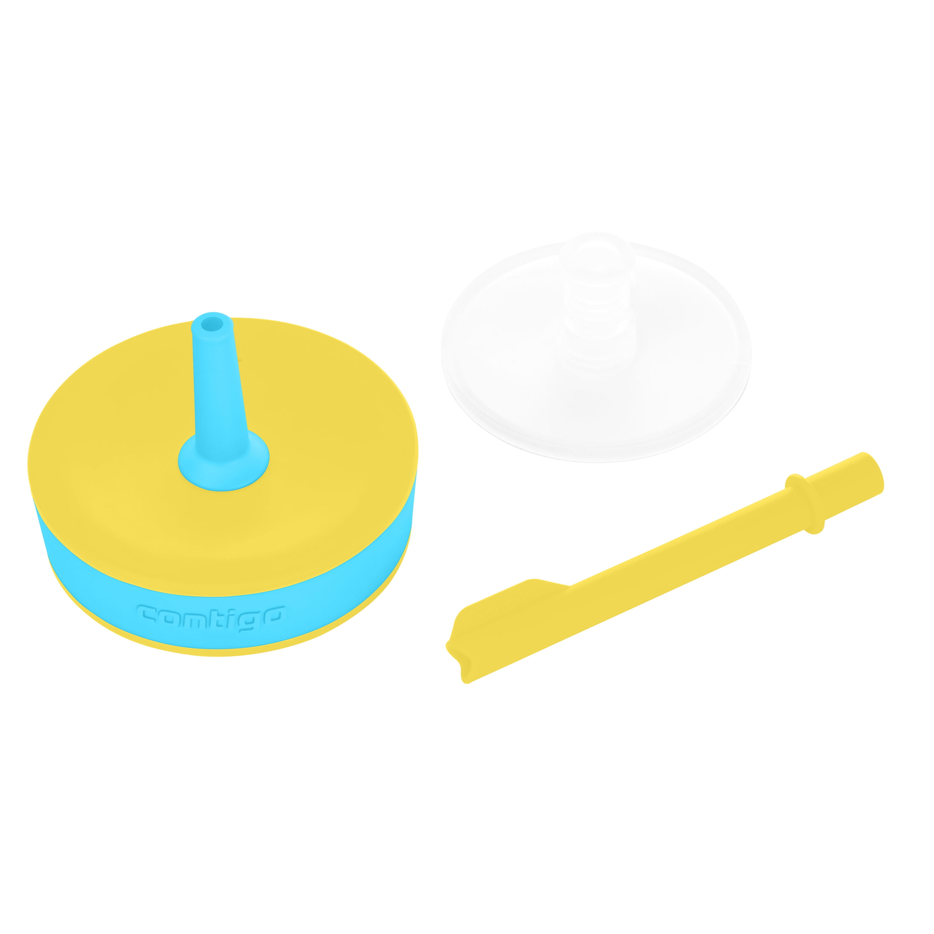 Contigo Kids Leighton Spill-Proof Tumbler with Straw, Pineapple Dinos, 14 oz (414 mL)