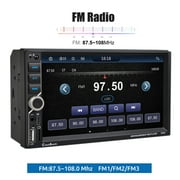 ESSGOO Wireless 7 Car Stereo Apple Carplay & Android Auto, 5.0 Bluetooth Car Radio Receiver, Mirror Link,Supported Rear Camera FM Radio Type-C/USB Fast Charging