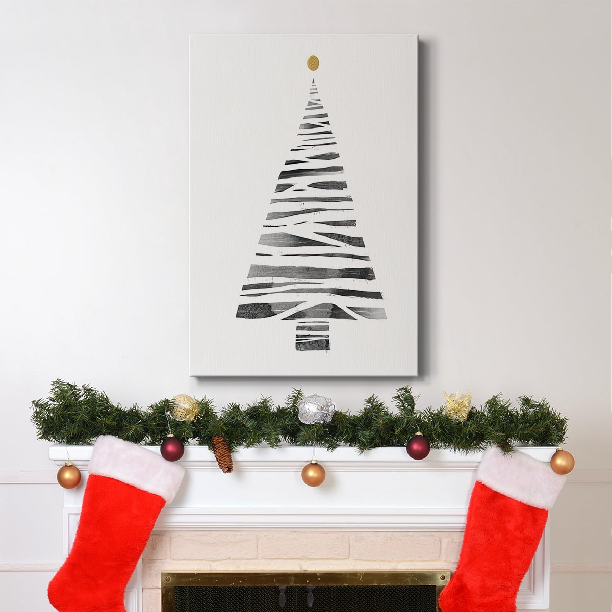 Christmas Tree I- Gallery Wrapped Canvas