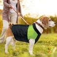 thumbnail image 3 of Chaqueta impermeable de invierno para mascotas, chaleco acolchado cálido para mascotas con correa de doble anillo en D para clima frío, ropa deportiva con cremallera para mascotas pequeñas, medianas, 3 of 8