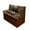 Bear Maple Leaf Geometric, variant on FOR U DESIGNS Highland Cattle Pumpkin Pattern RV Dinette Cushion Covers Wear-Resistan Camper Cushion Slipcover Comfortable Loveseat Sofa Chair Cover 1 Backrest Covers and 1 Bench Covers