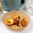 thumbnail image 4 of Forros de papel Air Fryer TOGOO, 100 unidades, antiadherentes desechables, 4 of 7