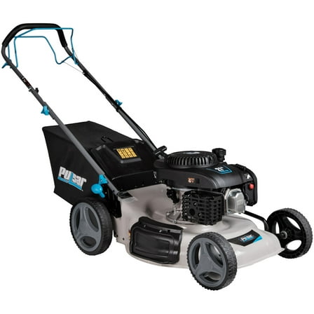 Pulsar 21" Self-Propelled Gas Lawn Mower, 200cc 4-Stroke OHV Engine, 3-in-1 Cutting System