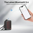 thumbnail image 6 of Monster Wearable Bluetooth Speaker, Wireless Clip-on Speaker for Hands-Free Calls and Music, Small Portable Speaker for Workout, Cycling, Running, TWS Pairing, IPX7 Waterproof, 6 of 8