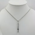 thumbnail image 2 of HOOUN Solid 925 Sterling Silver Men Women Good Luck Carved Pattern Whistle Pendant, 2 of 7