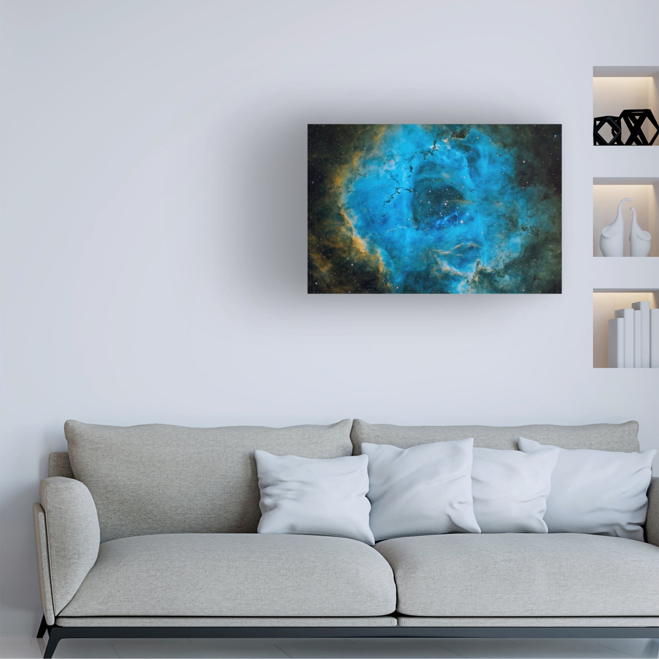 Trademark Fine Art Vikas Chander Rosette Canvas Wall Art