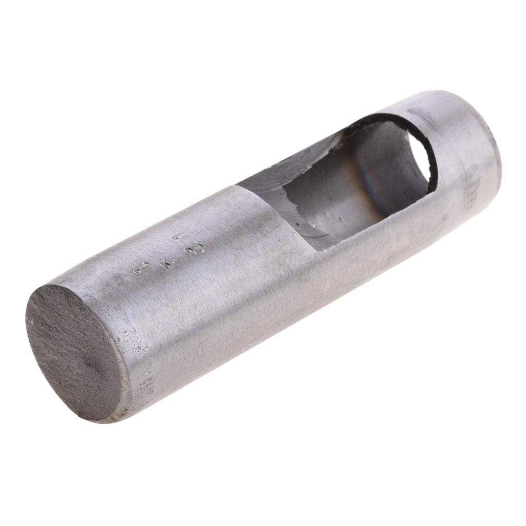 Nishiyuenyi Steel Round Hollow Punch Hand Tools Hole Punching Leather Gasket -30mm, 25mm