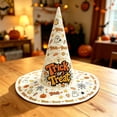 thumbnail image 2 of IAJDKMEK Tall Witch Hat for Halloween Costumes, Wizard Hat for Adults, Pointed Witch Hat Party Accessory, 2 of 3