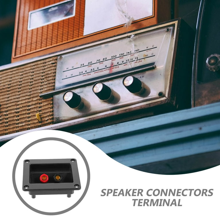 4-Way Speaker Box Terminal Conector Copo Placa de Som Do Carro em Casa 4-Way Spe