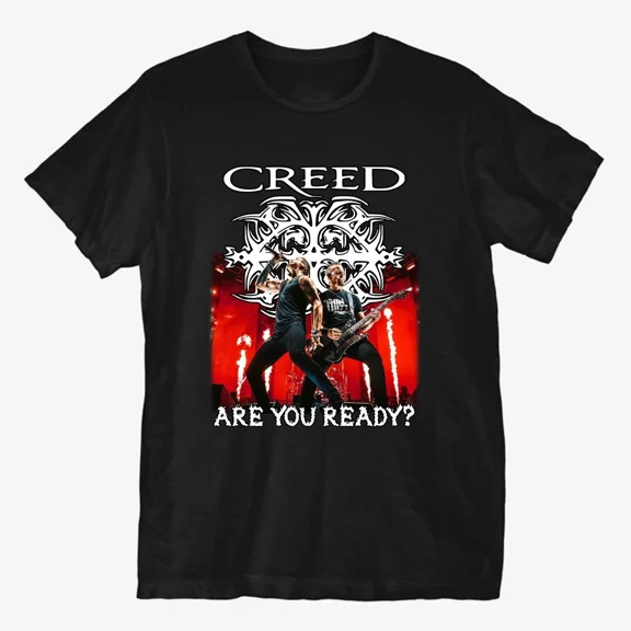 Creed Rock Band Shirt, Creed Tour 2026 Are You Ready T-shirt