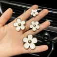 thumbnail image 3 of Naierhg Car Aromatherapy Clip Cute Car Air Vent Clip 4pcs Flower Car Air Freshener Aromatherapy Clip for Long Lasting Fragrance Odor Removal Easy to Install, 3 of 8