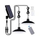 thumbnail image 1 of Lámpara solar colgante doble de 240 W con mando a distancia, 1 of 6