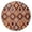Colorful Geometric Triangle-1, variant on Colorful Geometric Triangle Diamond Pattern Round Fitted Tablecloth with Elastic Edge,Dining Table Cover Waterproof,Outdoor Round Tablecloth for Camping,Dining,Indoor and Outdoor