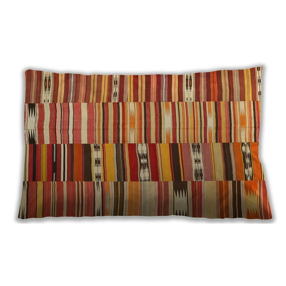 Ahgly Company Outdoor Rectangular Contemporary Lumbar Throw Pillow, 13 inch by 19 inch