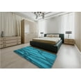 thumbnail image 4 of Ahgly Company Indoor Rectangle Patterned Teal Green Area Rugs, 8' x 10', 4 of 6