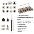 thumbnail image 3 of Juguete magnético de descompresión de metal Fidget Pen YAGIS-S, negro, 3 of 6