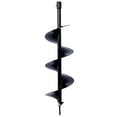 thumbnail image 4 of Set of 4 (4''+8''+10''+12'') Auger Drill Bit for Planting, Easy Planter Garden Auger, Bulb & Bedding Digging Post Hole Planting Tool for 3/4" Shaft Auger, 4 of 6