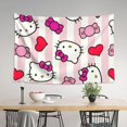thumbnail image 5 of Hello Kitty Tapestry, Wall Hanging Tapestry, Wall Art Tapestries Poster, Home Decor For Bedroom Living Room Dorm, 60"X40", 5 of 8