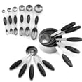 thumbnail image 2 of 16-Piece Dual Head Stainless Steel Measuring Spoons, Food Grade, Magnetic Measuring Scoops Cups Set, Kitchen Supplies, 2 of 8