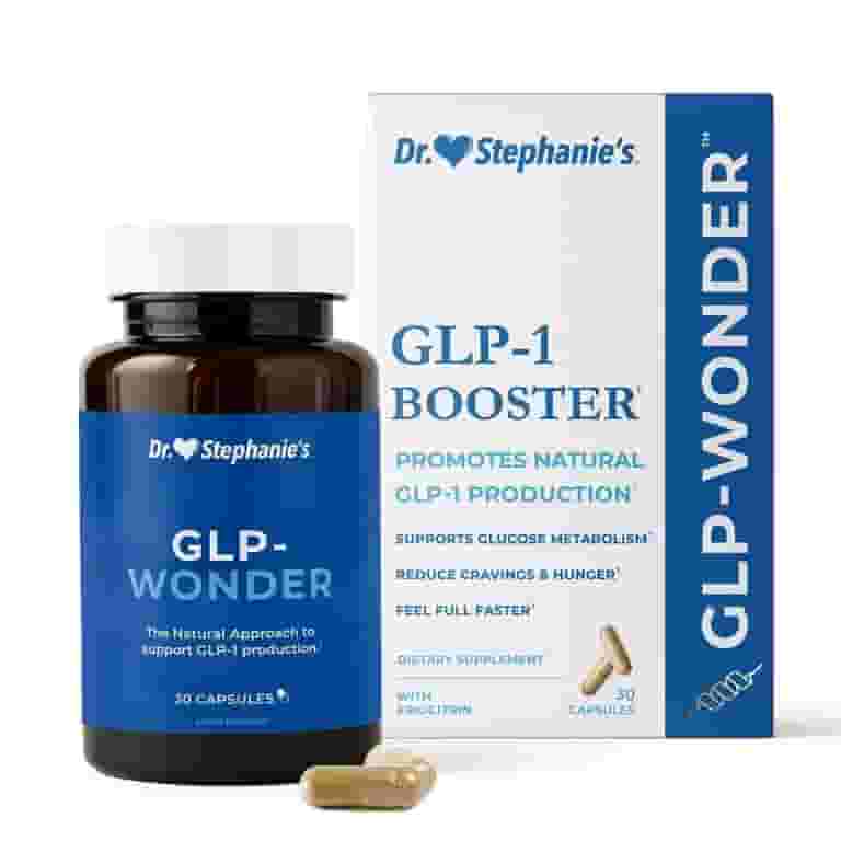 glp 1 pills walmart Dr. Stephanie's GLP-Wonder Natural Weight Support Supplement 30 Capsules