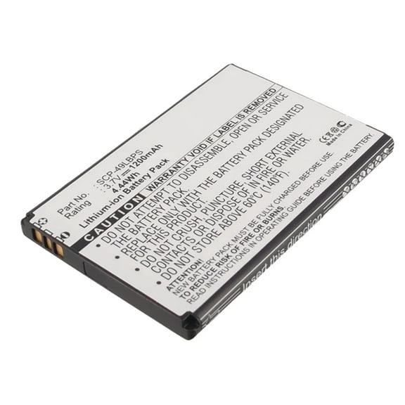 Batteries N Accessories BNA-WB-L3827 Cell Phone Battery - Li-ion, 3.7, 1200mAh, Ultra High Capacity Battery - Replacement for BoostMobile 5AATXBT052GEA Battery
