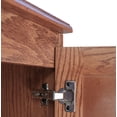 thumbnail image 5 of Concepts in Wood Storage Cabinet, 72 inch with 5 Shelves - Oak Finish, 5 of 9