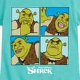 thumbnail image 3 of Shrek - Many Faces of Shrek - Toddler And Youth Girls Short Sleeve Graphic T-Shirt, 3 of 5