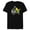 Black, variant on Soccer Bart Simpson Use Your Head - Short Sleeve Blended T-Shirt for Adults - Customized-Yellow