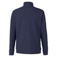 thumbnail image 5 of North End NE725 Men's Spirit Textured Quarter-Zip Pullover-Classic Navy Heather-5XL, 5 of 6