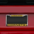 thumbnail image 2 of Alabama State NCAA Hornets Chrome Metal License Plate Frame Holder, 2 of 8