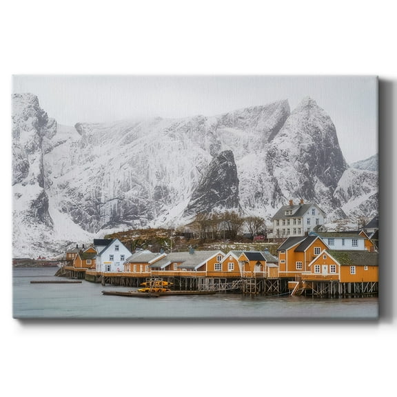 The Yellow Village II- Gallery Wrapped Canvas