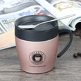 thumbnail image 2 of Taza de café de acero inoxidable para el hogar, termo, taza de café, taza de agua de doble pared aislada con tapa, 2 of 5