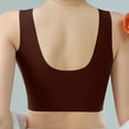 thumbnail image 7 of LLYWEY Padded Push up Bras Women on Clearance Women's Bras No Wire Ladies Sport Bra Style-1055 Women Padded Bra Feature Adult Female Cotton Sports Bras Red 40B, 7 of 7