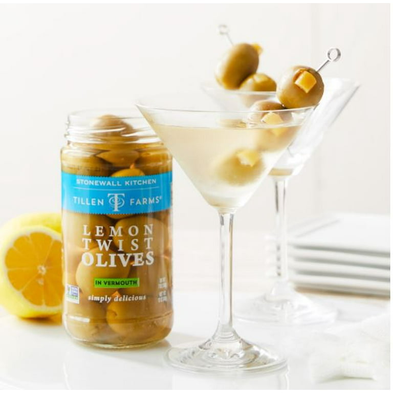 Tillen Farms Lemon Twist Olives - Walmart.com