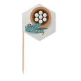 thumbnail image 1 of Hong Kong Xiaolongbao Dumpling China Toothpick Flags Cupcake Picks Party Celebration, 1 of 3