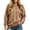 Coffee, variant on Womens Oversized Sweatshirts Animal Print Crewneck Sweatshirt with Long Sleeves Casual Trendy Loose Fit Pullover Tops Army Green L