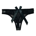 thumbnail image 1 of Gibobby Tangas de sexy para mujer Ropa interior de bikini para mujer Bragas suaves invisibles Hipster Calzoncillos sexy para mujer Bragas elásticas(Negro,Talla única), 1 of 4