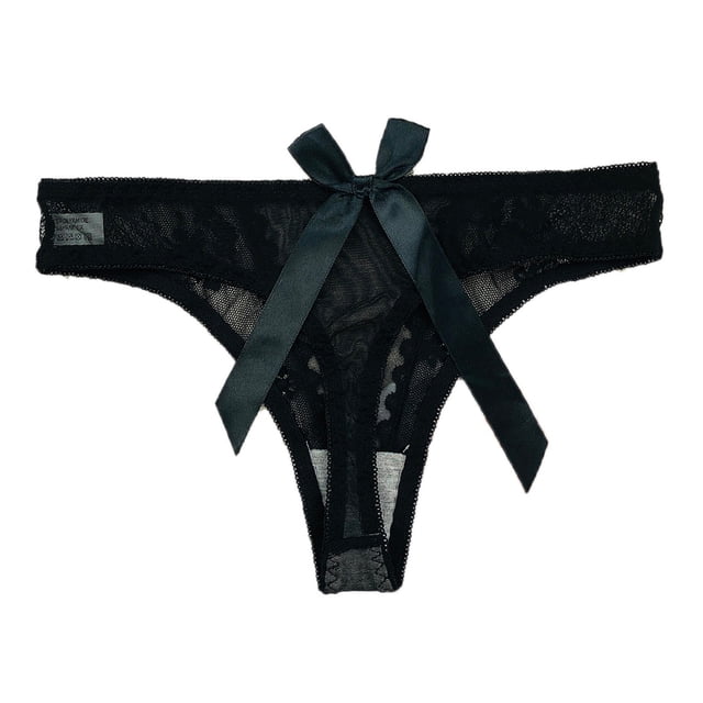 Gibobby Tangas de sexy para mujer Ropa interior de bikini para mujer Bragas suaves invisibles Hipster Calzoncillos sexy para mujer Bragas elásticas(Negro,Talla única)