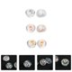 thumbnail image 4 of 6 Pcs Transparent Silicone Earring Backs Earring Stoppers Jewelry Accessories, 4 of 4