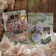 thumbnail image 3 of Vintage Retro Style Character Stickers for Scrapbooking Art, 40 Sheets Diverse Designs Durable Materials Versatile Easy Application Beautiful Day Theme, 3 of 8