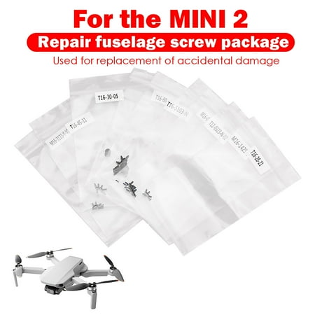 

Xolikefi Suitable For Dji Mini 2 Drone Accessories Repair Fuselage Screw Pack