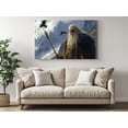 thumbnail image 2 of Odin Norse Mythology Canvas Wall Art - High-Quality Viking God Print - Handcrafted Nordic Warrior Decor - Stylish Wall Art - Gift for History Enthusiasts, 2 of 7